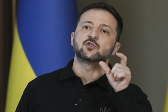 Volodymyras Zelenskis.