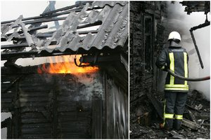 Kaune ir Zarasų rajone padegti du pastatai – policija pradėjo tyrimus