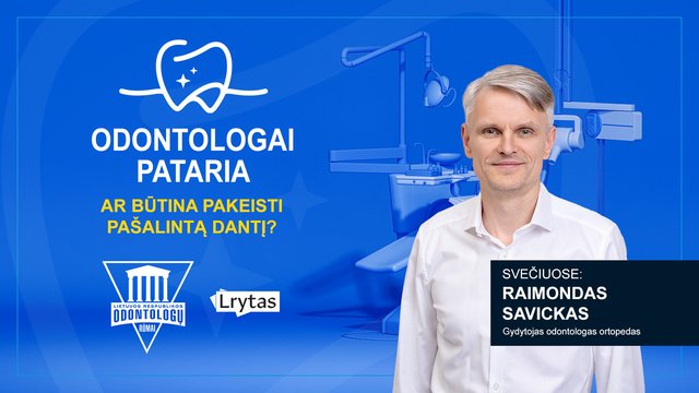 „Odontologai pataria“: ar būtina pakeisti pašalintą dantį?