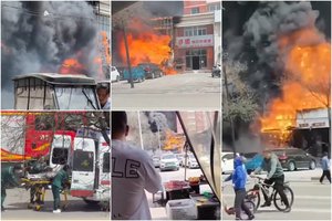 Per gaisrą restorane Kinijoje žuvo 22 žmonės