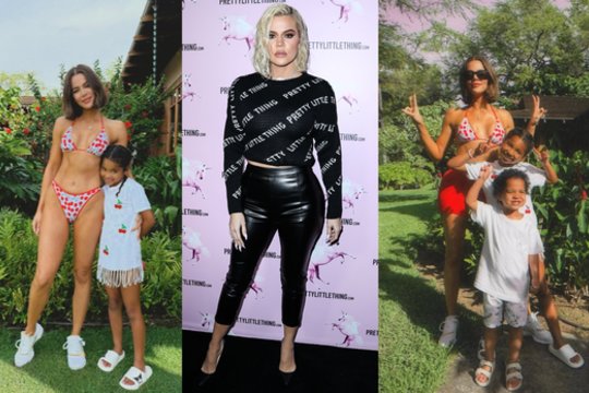 Labai sulysusi Khloe Kardashian – sunkiai atpažįstama: internautams tai nepatinka