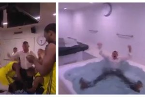 Po pergalingo mačo žaidėjų į sūkurinę vonią įmestas Šaras: „Kad tik tokios problemos“