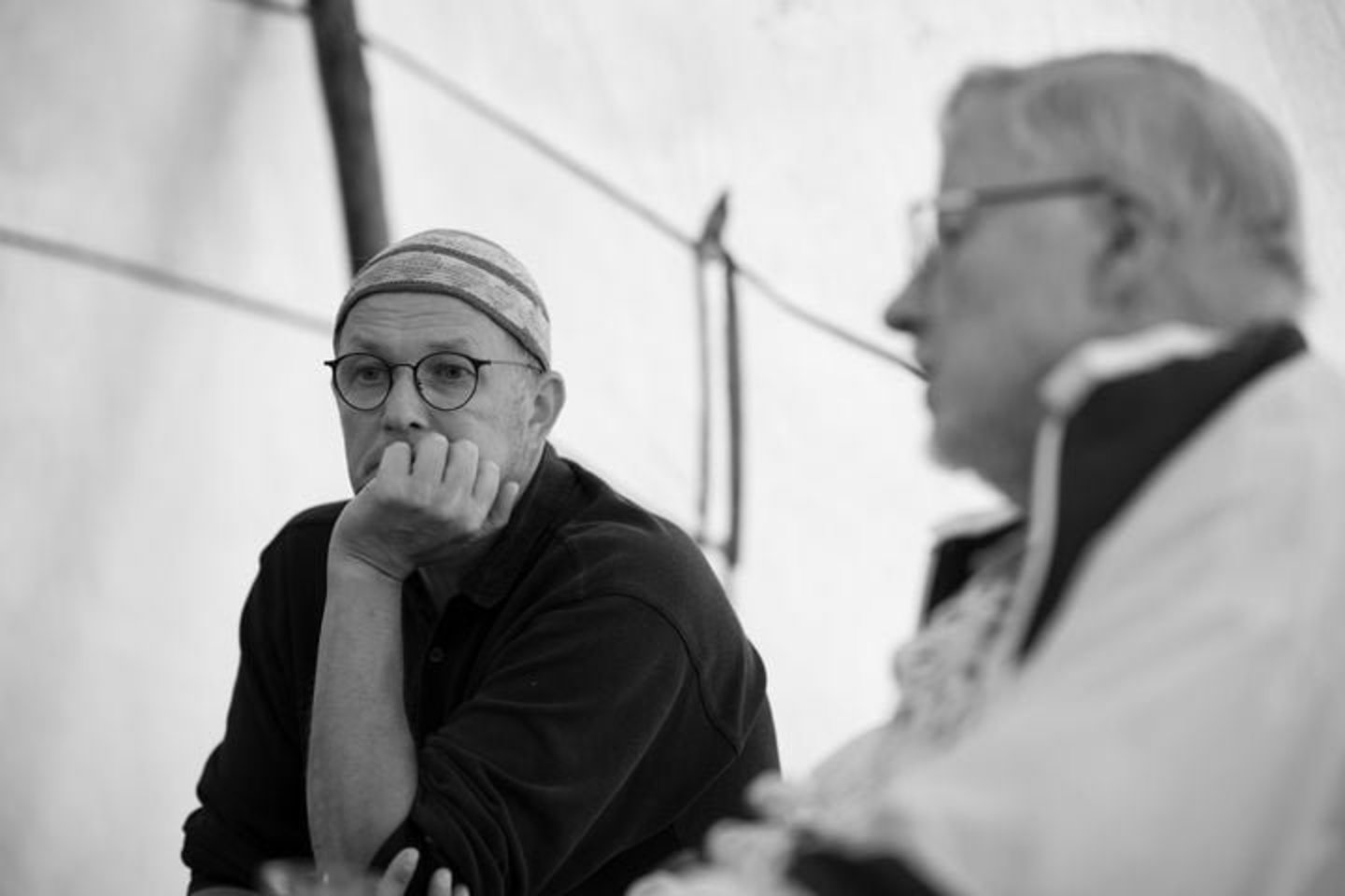 Vytautas V.Landsbergis su tėčiu V.Landsbergiu.<br> Asmeninio archyvo nuotr.