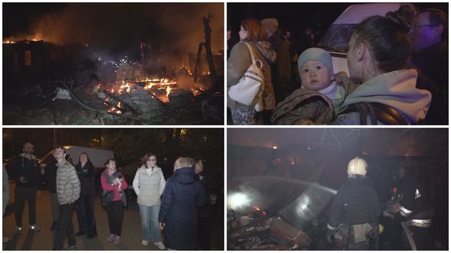 Intensyvi dronų ataka Ukrainoje: sparčiai auga aukų skaičius
