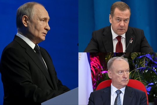 N. Patruševas kėsinasi į Odesą, D. Medvedevas – į Ukrainos valdžią: pareiškimai iš Rusijos rodo didesnę ambiciją