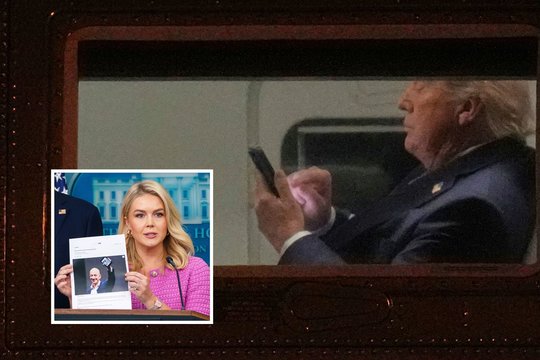 D. Trumpas įsiutęs puolė skambinti „Amazon“ įkūrėjui J. Bezosui