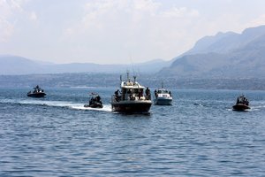 Italija rengiasi iškelti nuskendusią superjachtą