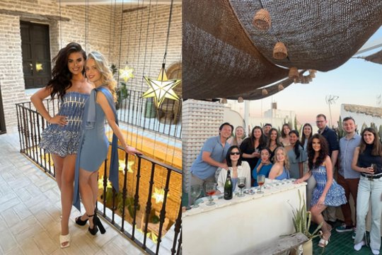 Gražuolė Samanta Pancerevaitė suspindo išskirtinėje šventėje Ispanijoje