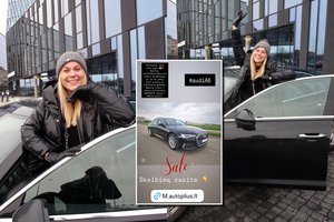 Nijolė Pareigytė-Rukaitienė parduoda savo automobilį: tikisi gauti apvalią sumelę