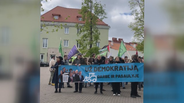 Vilniuje prasidėjo profsąjungų eitynės: „Tai – ne tik šventė, bet ir priminimas" 