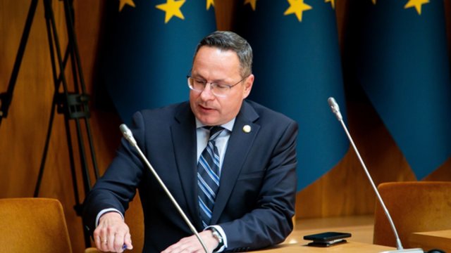 Ž. Pavilionio kritika Š. Liekiui ir vieningos ES užtikrinimas: mes tampame amerikietiška Europa