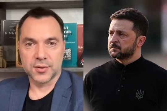 Skelbia apie V. Zelenskio įvestas sankcijas O. Arestovičiui
