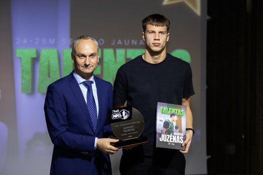 NKL išdalino apdovanojimus: žalgiriečiui – dvigubas įvertinimas