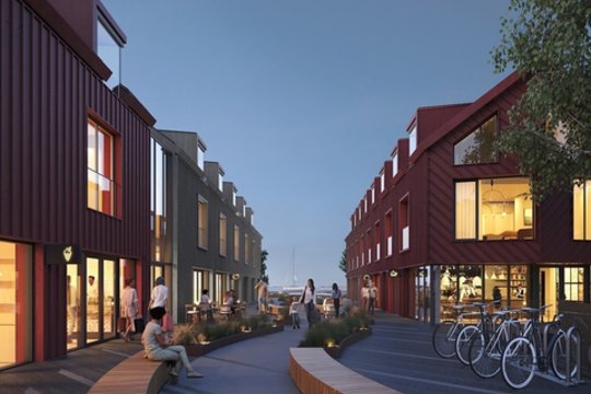 Nida modernėja: vietoje sovietmečio žvejų bazės – prabangaus viešbučio kompleksas