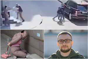 Paskelbė įrašą, kaip pasikėsinama į garsų Ukrainos aktyvistą