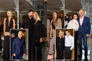 Deimantų puotoje spindėjo viešumoje retai matomi veidai: pasirodė ir buvusi A. Guogos žmona