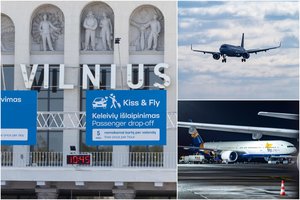 Iš Vilniaus oro uosto kas savaitę pakyla įspūdingo dydžio orlaivis: greta įsikūrusių gyventojų pasakojimai stebina