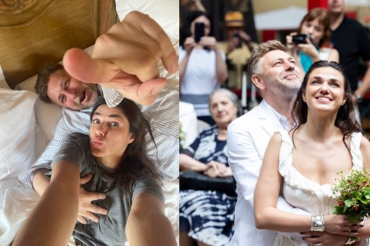 Marius Ivaškevičius savo žmonai skyrė tokius žodžius, kokius norėtų išgirsti kiekviena: tikros eilės!