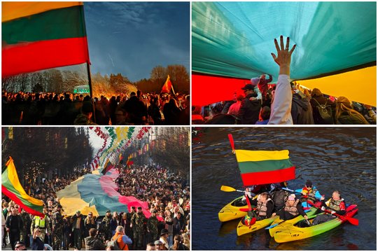 Po Lietuvos trispalve: Sauliaus Žiūros žvilgsnis į vienybę