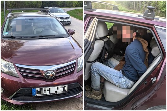 Ukrainietis į Vakarų Europą iš Latvijos vežė 4 afganus – sulaikyti padėjo iš Lenkijos pareigūnų gauta informacija