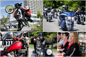 Vilnius pasipuošė motociklais: atidaromas vasaros sezonas