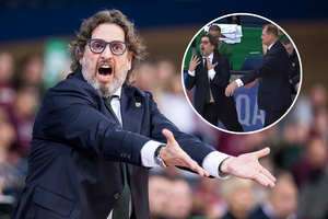 Panevėžyje – A. Trinchieri emocijų protrūkis: italą skubėjo raminti G. Krapikas