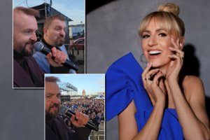 K. Zvonkuvienės jubiliejų vainikavo neįtikėtina Stano ir D. Zvonkaus staigmena