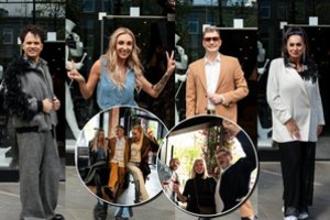 Tarp būrio žinomų bičiulių Karolis Murauskas trankiai atšventė gimtadienį: parodė ir brolį dvynį