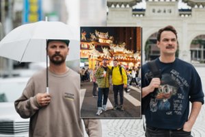 Leo ir Bružas lankėsi Taivane: vienas važinėjo prabangiuoju „Bentley“, kitas ragavo didžiausio turistų siaubo