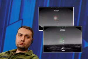 „Istorinis momentas“: K. Budanovas papasakojo, kaip Ukrainos jūrų dronai numušė 2 rusų naikintuvus