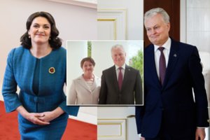 Motinos dieną iš prezidento G. Nausėdos ir jo žmonos – jautrūs žodžiai: „Jūs – mūsų stiprybė“