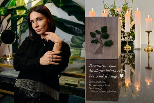 V. Montvydienei ši Motinos diena kitokia: neseniai palaidojusi mamą išliejo jausmus
