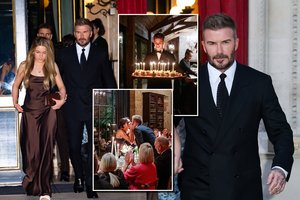 D. Beckhamas jubiliejų atšventė su trenksmu – raminti šėlionių su ryškiomis žvaigždėmis vyko policija