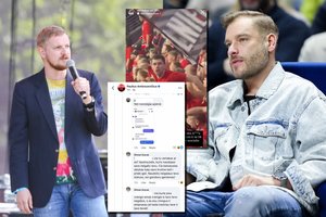 Po iš S. Kučo lūpų P. Ambrazevičiui ir Vilniaus „Ryto“ sirgaliams skriejusių įžeidinėjimų – teniso trenerio atsakas