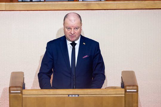 S. Skvernelis siūlo Seimo statute reglamentuoti parlamentarų darbą su įslaptinta informacija