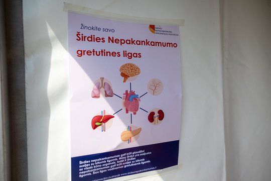 Kaune – širdies nepakankamumo ligoms skirta savaitė: laukia gydytojų konsultacijos ir renginiai