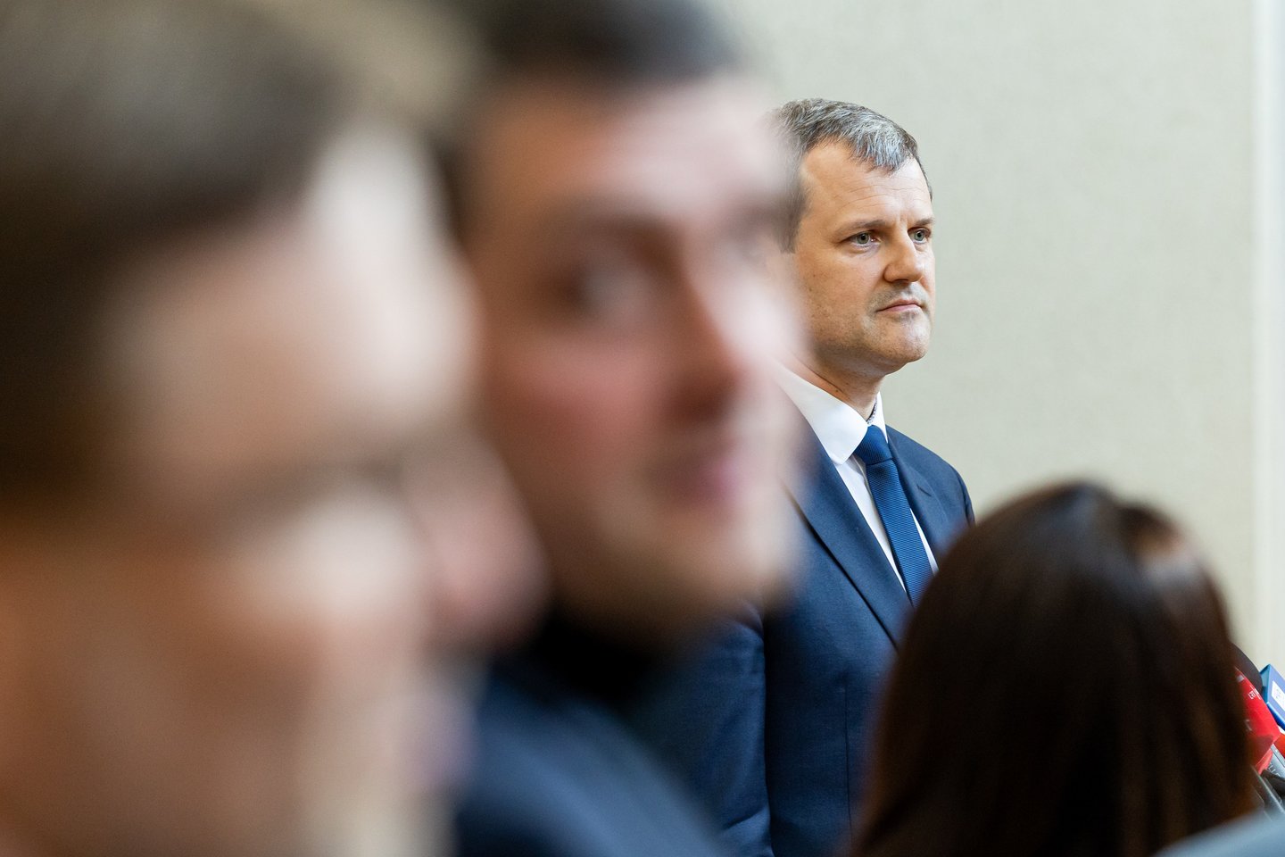 Koalicinės tarybos posėdis.<br>T.Bauro nuotr.