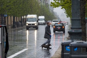 Nepamirškite šiltesnių drabužių: į šalį plūstels dar šaltesnis oras, daug kur palaistys lietus
