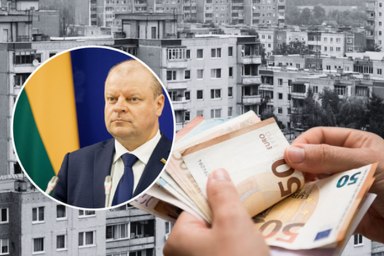 Po siūlymo suteikti savivaldybėms svarbesnį balsą dėl NT mokesčio – S. Skvernelio reakcija