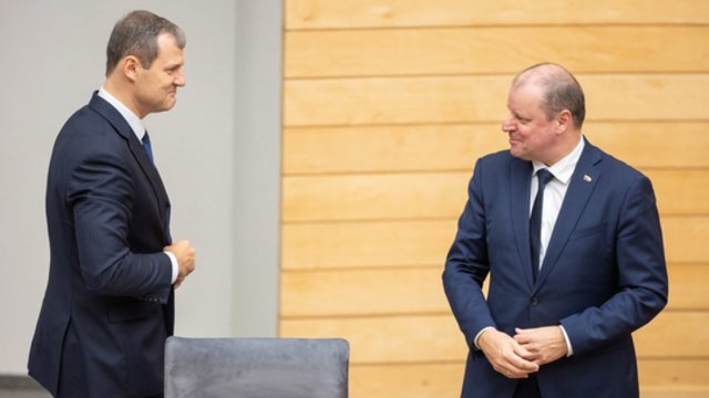 S. Skvernelis – apie santykius su G. Palucku: „Pyktis yra blogas dalykas“