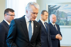 Iš G. Nausėdos – aštri kritika R. Šadžiui: pasigendu aktyvesnio finansų ministro darbo komunikuojant