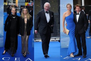 Londone – svarbi premjera: atvyko ir karalius Karolis III, o Cara Delevigne privertė kilstelėti antakį