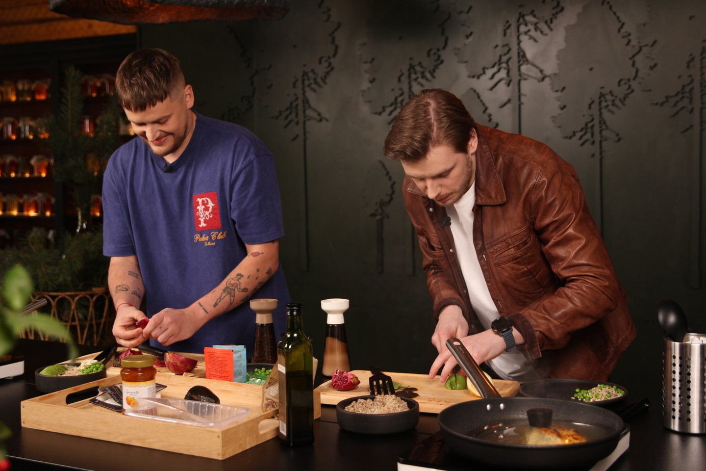 D. Bendžiaus kulinarinius įpročius pakeitė meilė: „Anksčiau negamindavau“.<br> LNK nuotr.