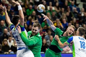 Lietuvos rankininkai dar neiškovojo vietos Europos čempionate, tačiau viltis nesumenko