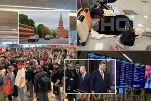 Prieš Pergalės dieną – chaosas Rusijoje: Ukrainos dronai paralyžiavo Maskvos oro erdvę, įstrigo tūkstančiai žmonių