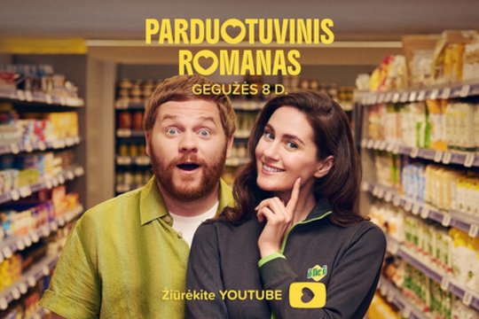 Jau pasirodė pirmas toks serialas Lietuvoje „Parduotuvinis romanas“ – „Iki“ netikėtai žengė į pramogų pasaulį