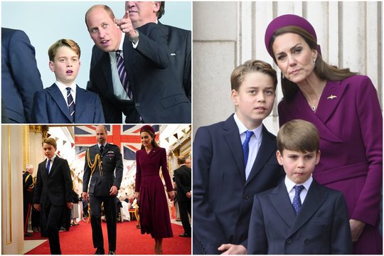 Princas Williamas ir Kate nusprendė, kur mokysis jų vaikai: vyresnėlis jau žino, kokia ateitis laukia
