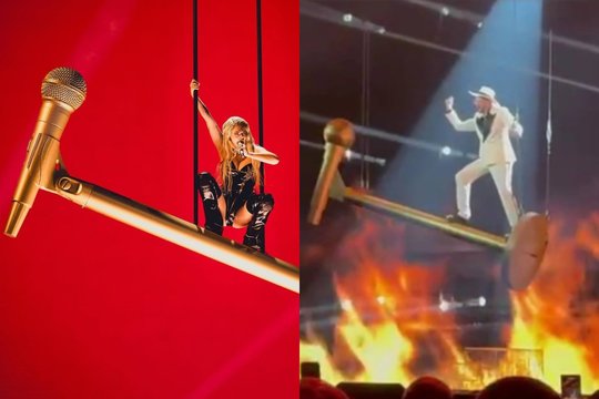 „Eurovizijoje“ – putinisto F. Kirkorovo šešėlis? Suomių atstovės pasirodymas kelia audras dėl identiškos detalės