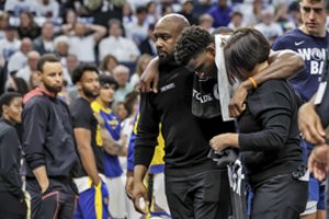 Minesotoje – sirgalius išgąsdinusi „Timberwolves“ žvaigždė ir išlygintas serijos rezultatas