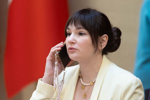Ukrainos ambasadorė: Pergalės dieną mininti Rusija bando manipuliuoti ir skaldyti visuomenę